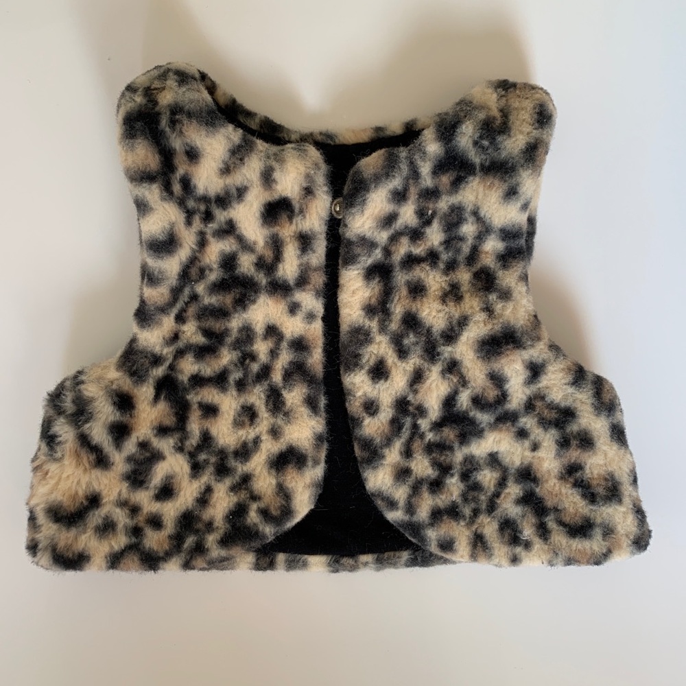 Leopard Print Vest | Baby Girl | Size 12MO | NWOT